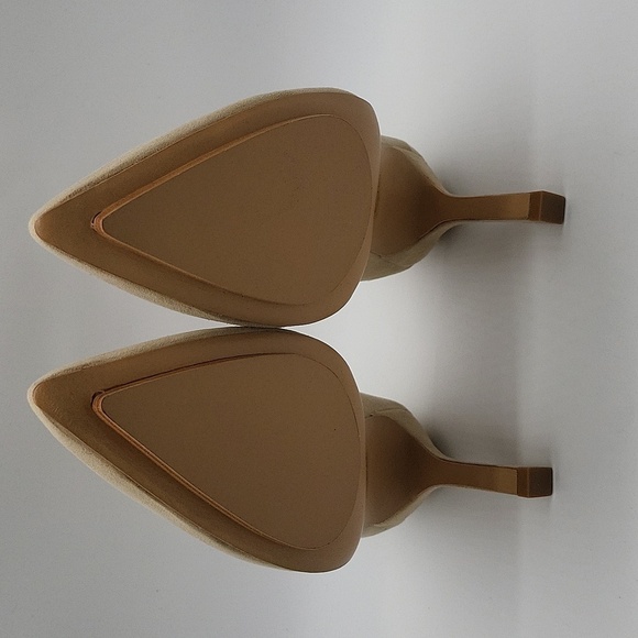 1872- Salone Monet New York Anita Women's High Heels Shoes Made In Brazil Sz 10 - Picture 8 of 17